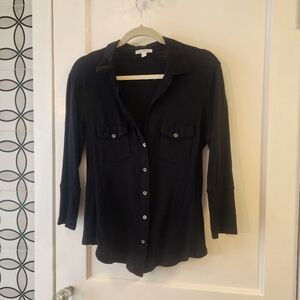 standard James Perse Shirt Black